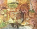 Naturaleza muerta con paloma Paul Klee texturizada